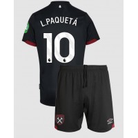 Maglie da calcio West Ham United Lucas Paqueta #10 Seconda Maglia Bambino 2024-25 Manica Corta (+ Pantaloni corti)